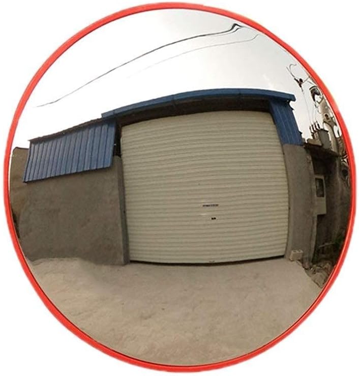 Shatterproof Exterior Safety Mirror, Sunscreen, Convex rain Mirror for Traffic Safety and Storage Safety Diameter: 45-120CM (Size: 120CM)