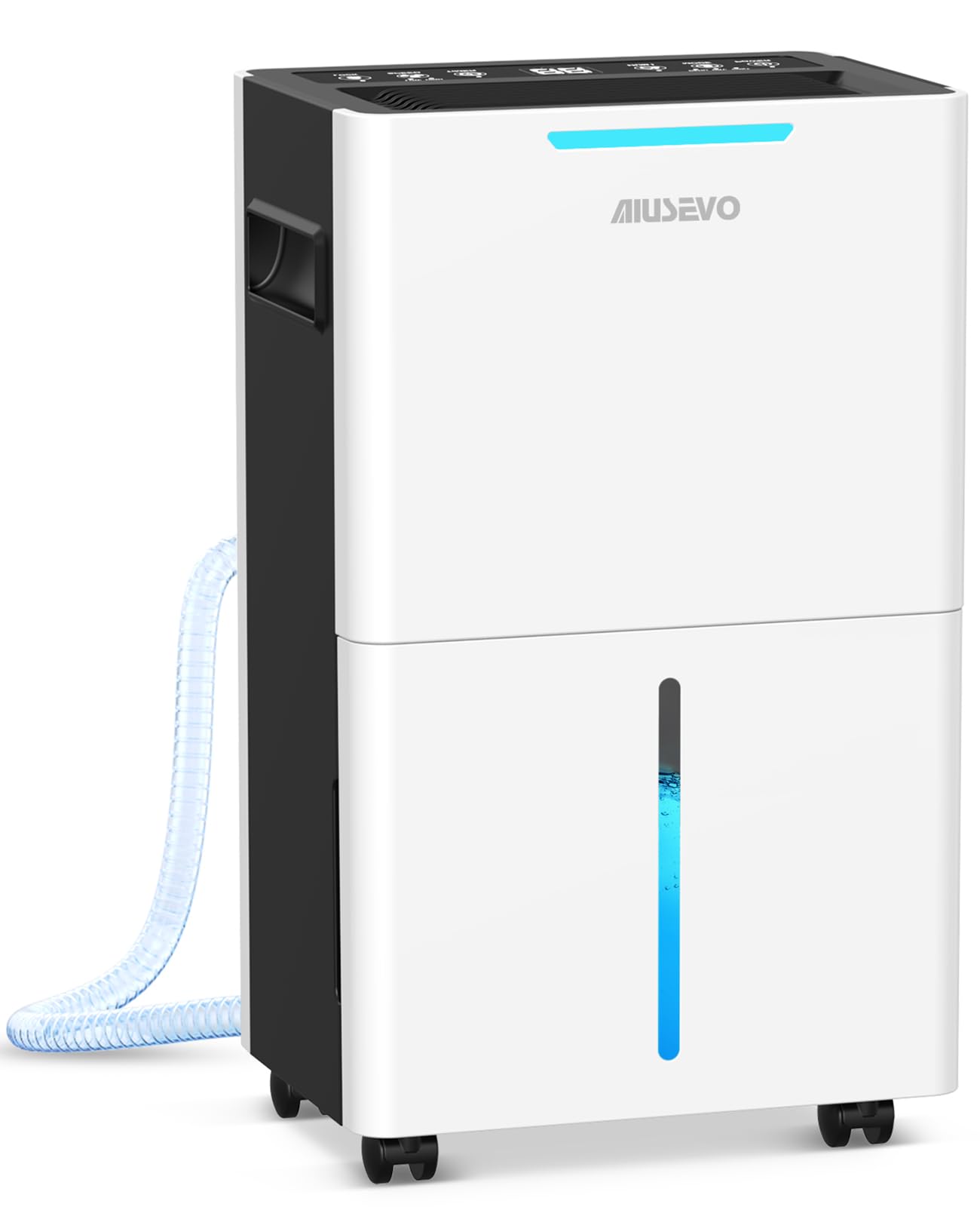 21-Pint Dehumidifier, Dehumidifier for Basement with Drain Hose, 1600 sq ft | Dehumidifiers for Home, Bedroom, Bathroom, RV, Garage, 3 Modes (DEHU/DRY/CONT), 24H Timer, Auto Defrost, Energy Efficient