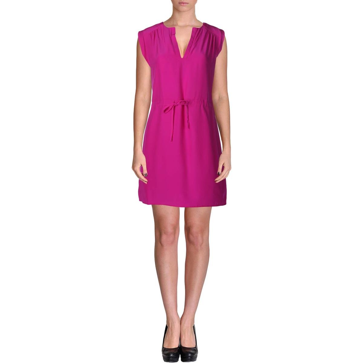 Amanda Uprichard Women's Market Silk Tiewaist Dress
