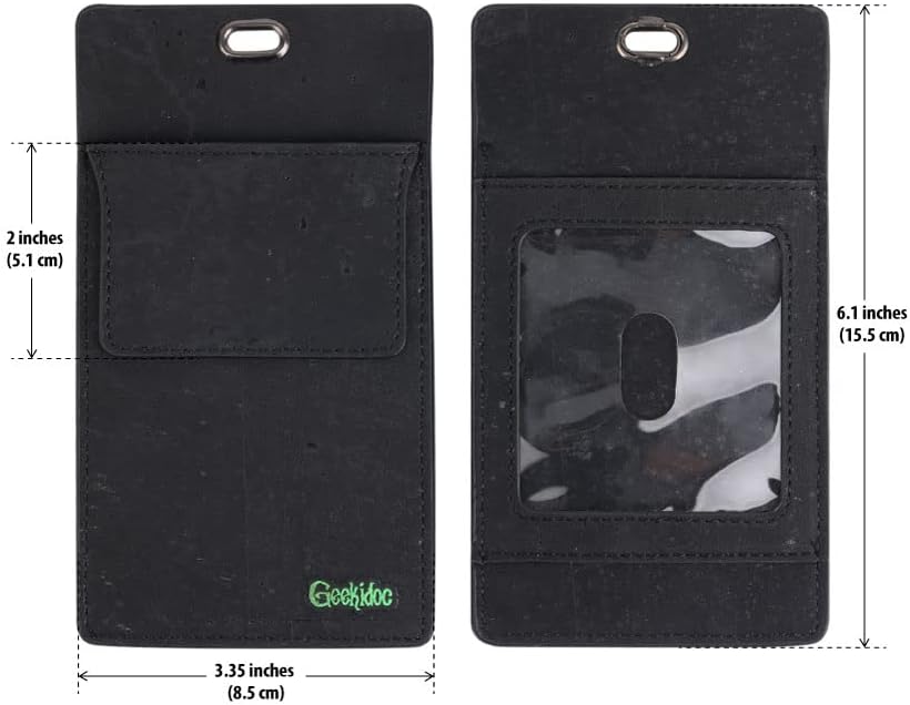 Miniatura 2 de Protector de bolsillo de corcho portugués prémium para hombres, protectores de bolsillo multiusos para camisas y abrigos de laboratorio, para