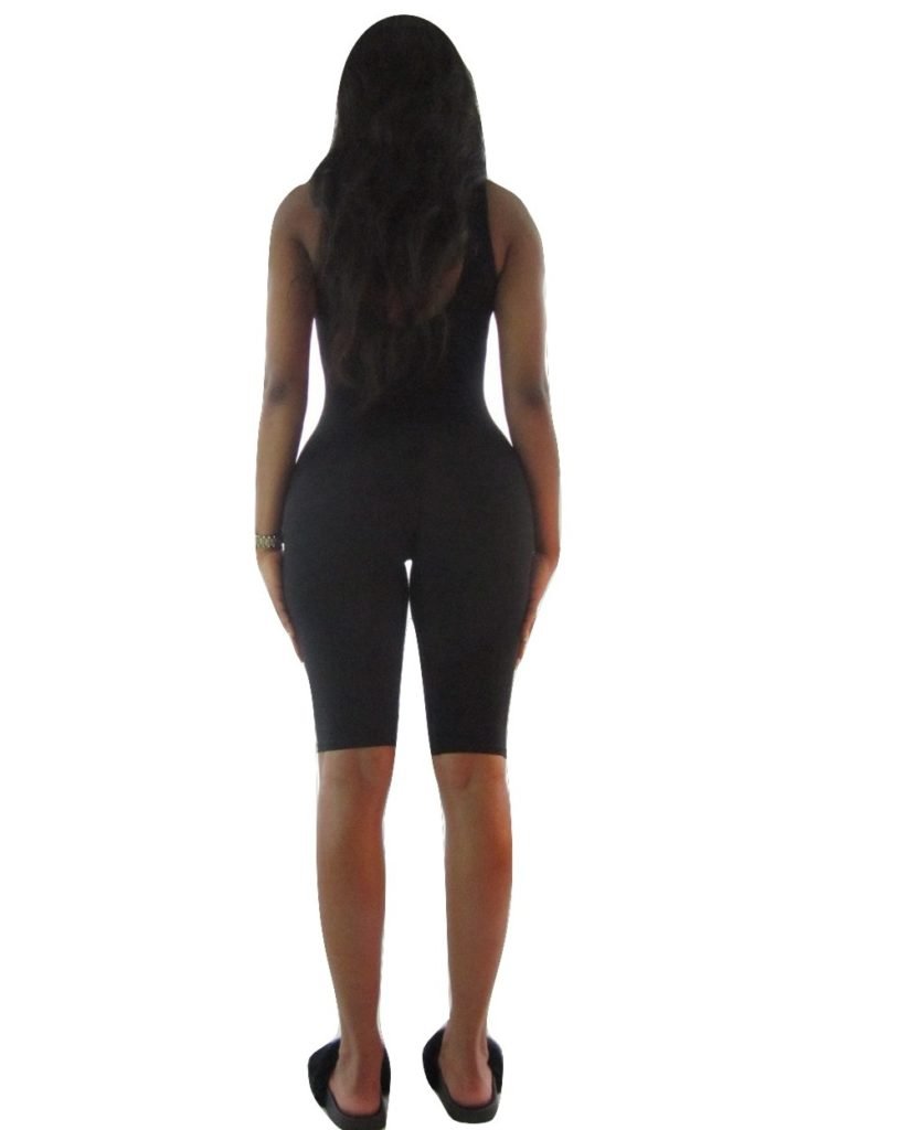 Women's Capri Spandex Unitard - 90% Cotton 10% Spandex One-Piece Bodysuit