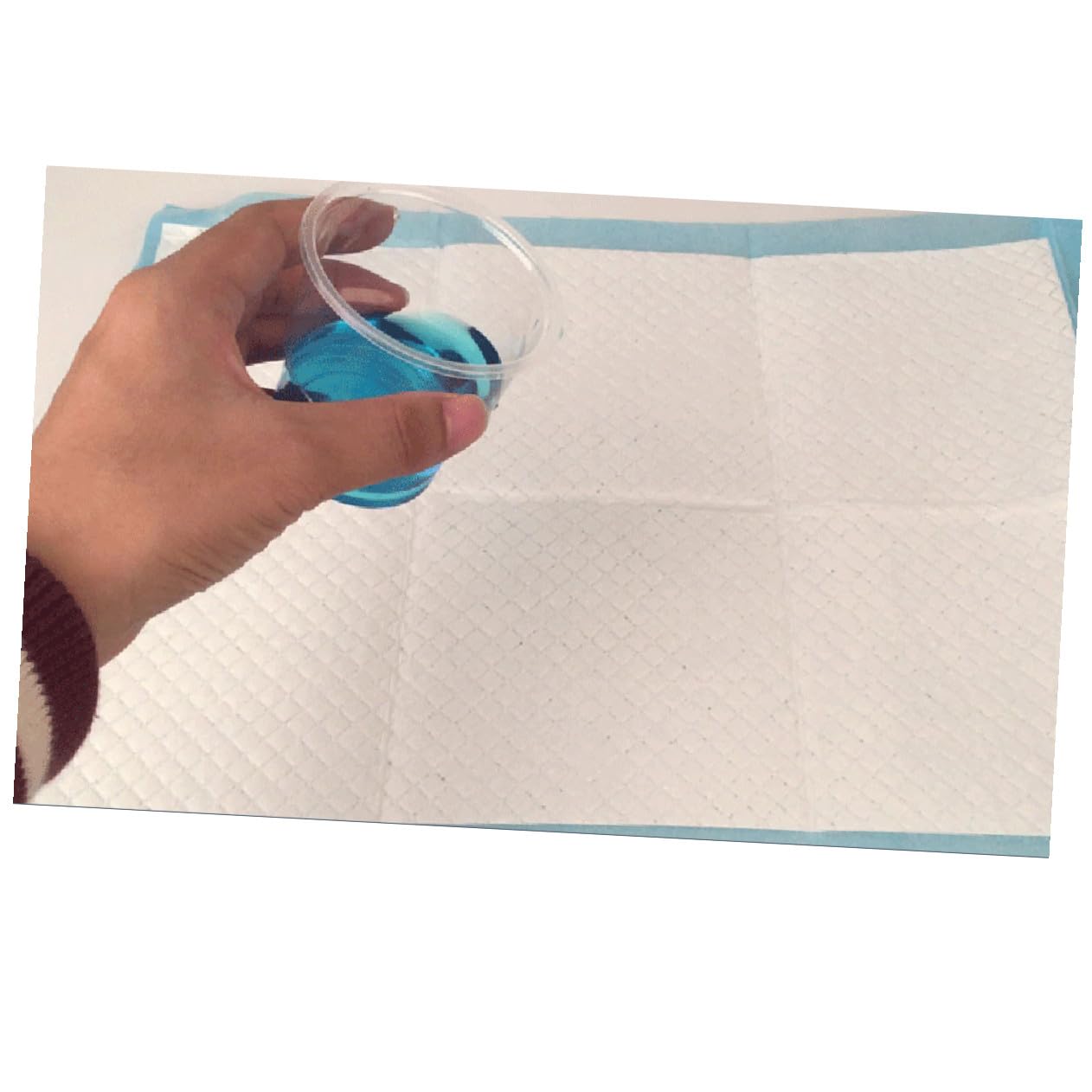 Homoyoyo Almohadillas Higiénicas para Perros S Absorbentes y Gruesas Unidades para Entrenamiento y Cuidado Jaulas Coches o Interiores