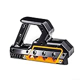 Präzisions-Kantenschneider mit zwei Winkeln für Gipskarton, Kunststoff und Holz, mit ergonomischem Griff und Schnellwechselfunktion (60 Grad)