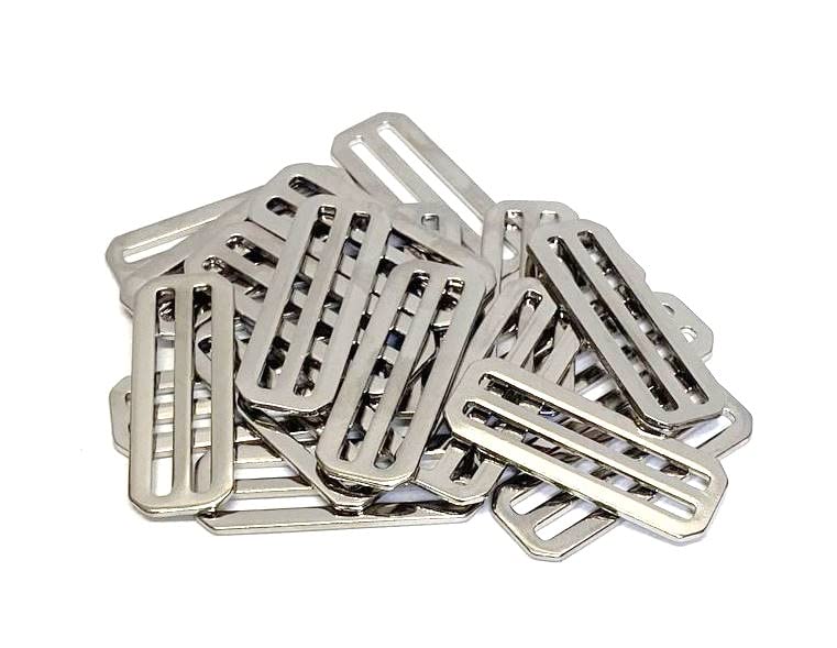 Church Products UK New 2"/50mm Surcingle Clip Set Male, Female, 3 Bar Slides Horse Rug Repair (x 20 50mm 3 Bar Slides)