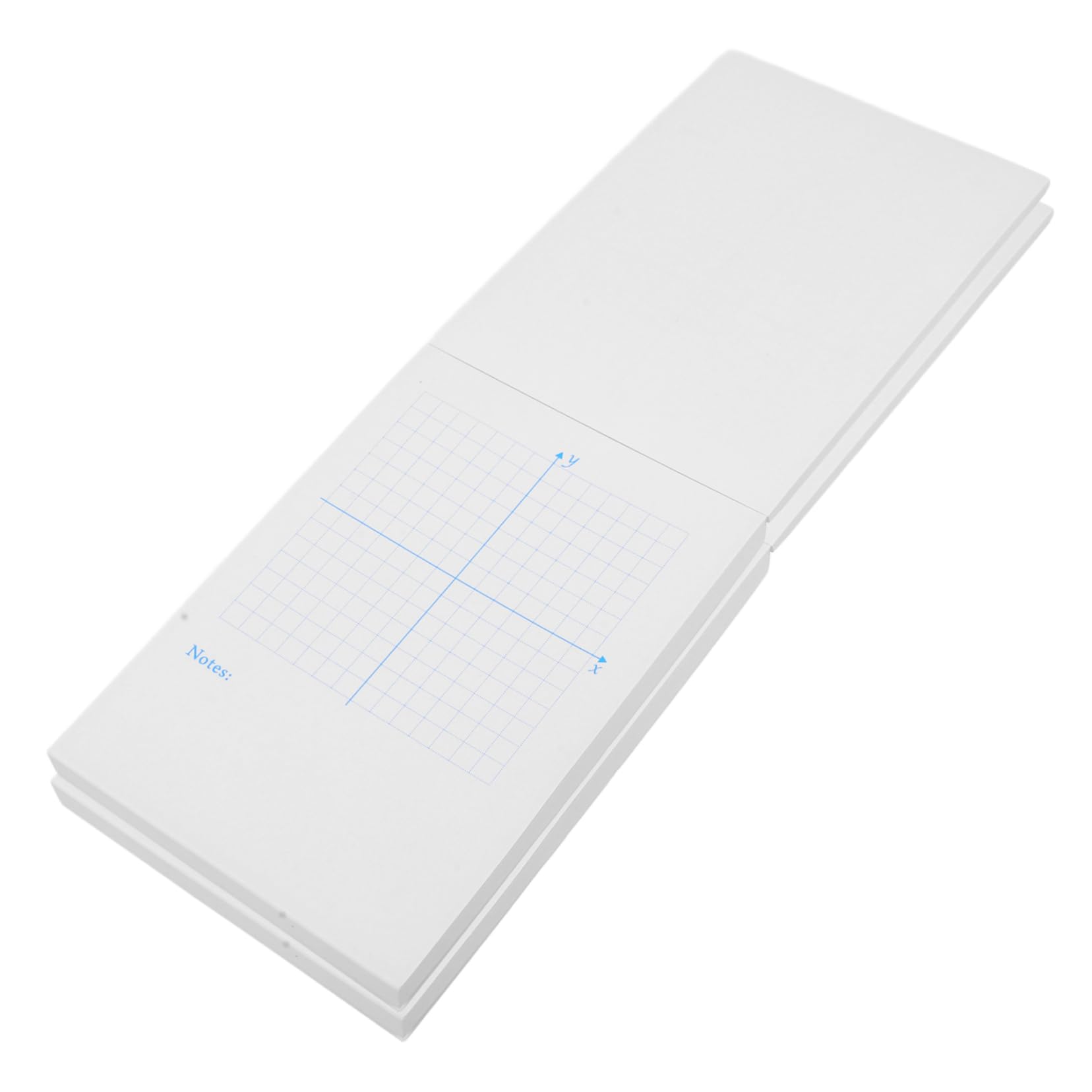 Gadpiparty 4 Pezzi 2 fornitura di matematica foglio da disegno di matematica carta grafica accessorio di matematica carta con griglia matematica bianca