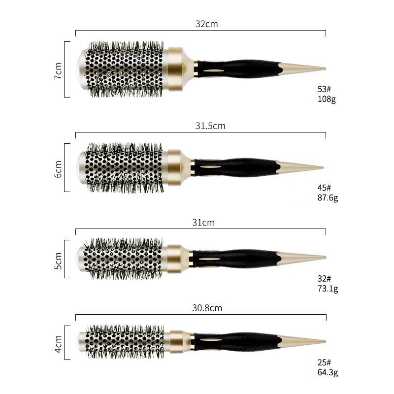Valkyrie 25mm Nano Teknoloji Seramik + İyonik Termal Fön Saç Fırçası Profesyonel Seri 1. Kalite
