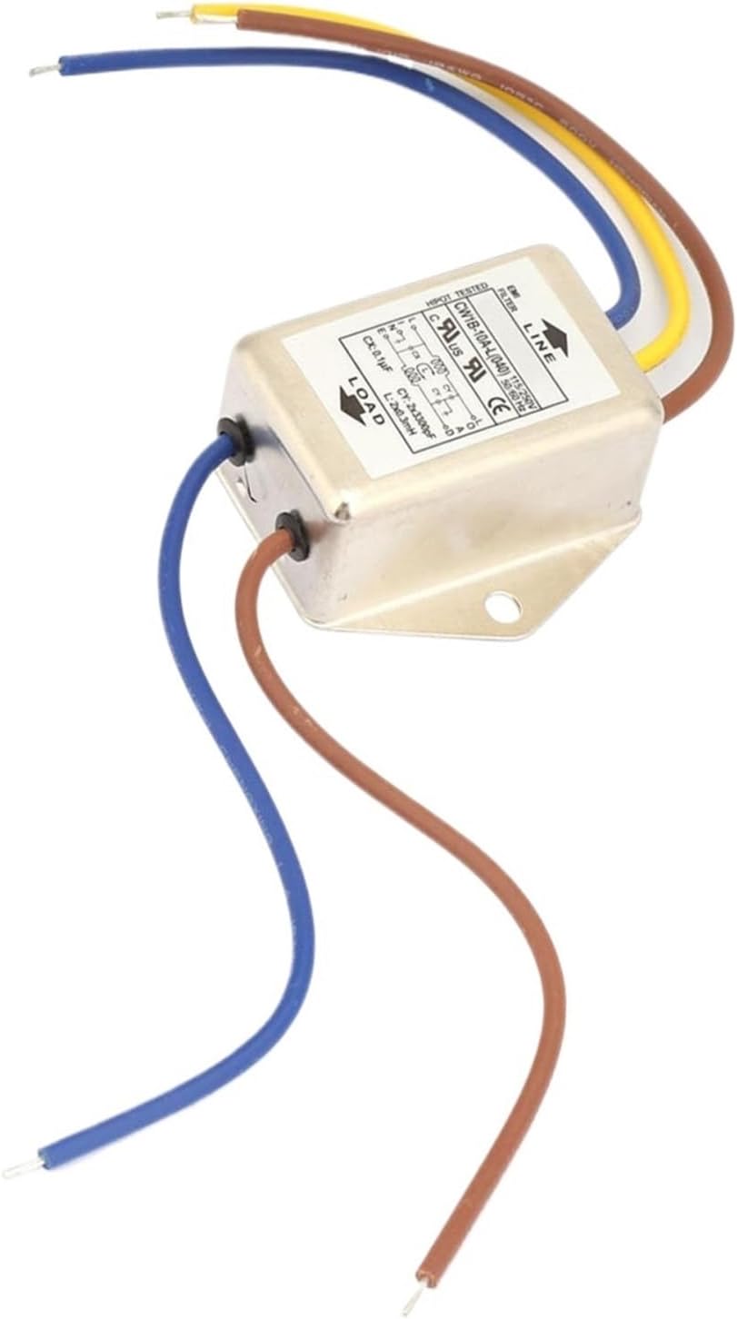 1pc CW1B‑10A L(040) Single Phase Filter EMI Power Filter 125/250v