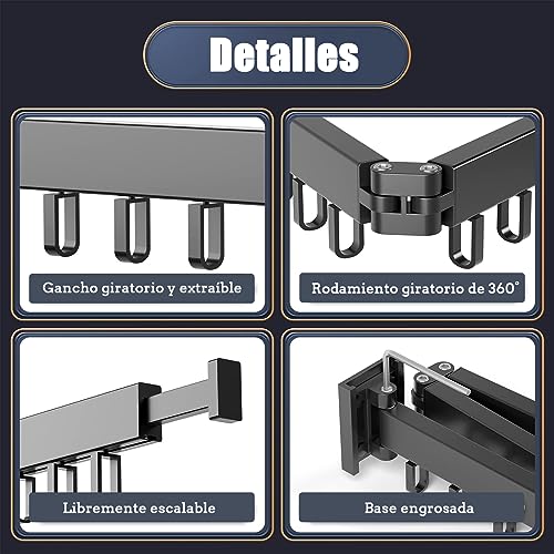 Consejos para Comprar Tendedero Ropa los más recomendados. 21 Tendedero Ropa marca MXBEAUTY (3)