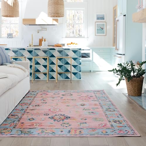 Tapete decorativo oriental lavable 118x90 cm