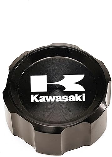 Brake Reservoir Cover Motorcycle CNC Rear and Front Brake Fluid Reservoir Cap Cylinder Cove for Kawasaki Z900 Z650 Z800 ER6NF VERSYS650 (Color RBC