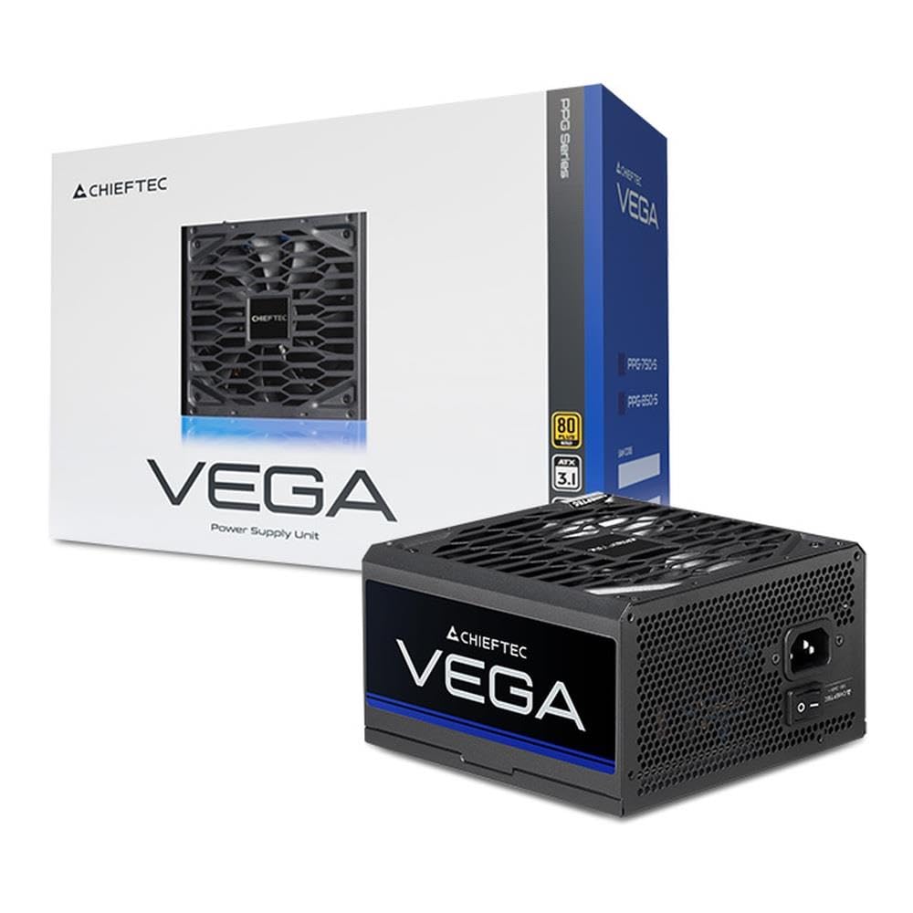Chieftec Zasilacz sieciowy 850 W Vega PPG-850-S (80+złoty)