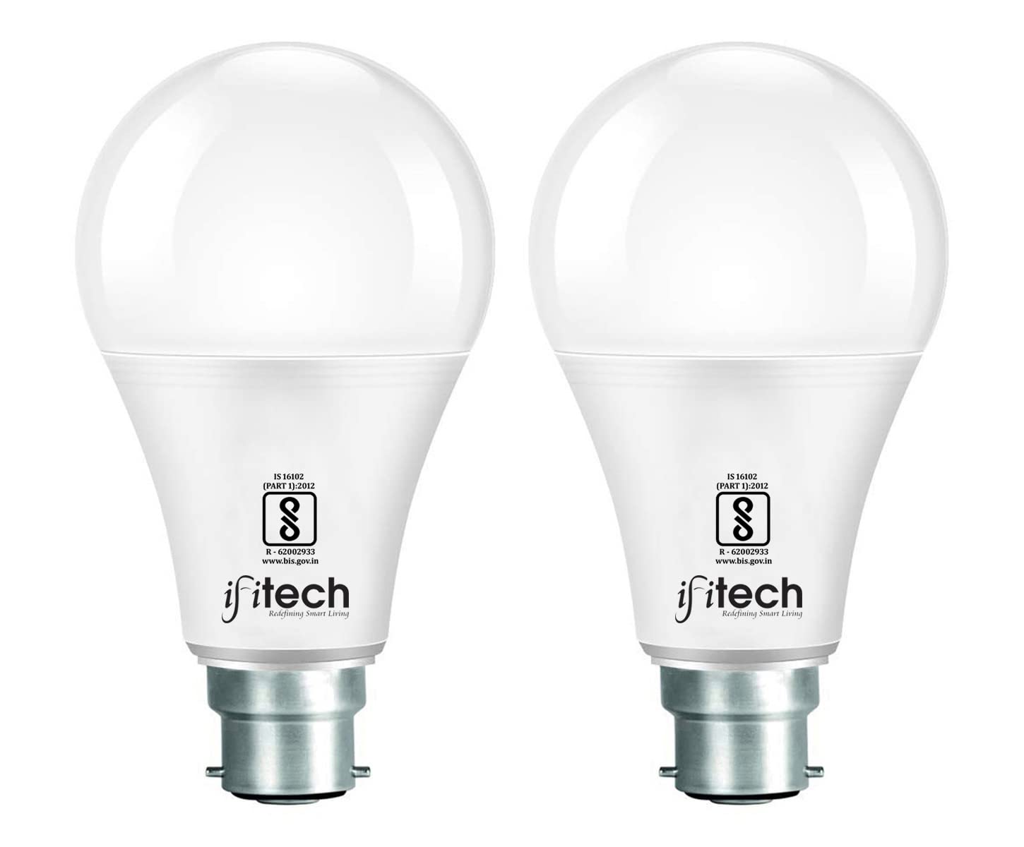 IFITech IFIDNSL-5W Dusk to Dawn LED Bulb | Auto ON/OFF Day/Night Sensor Led Bulb (Automatic On During Night, Off During Day) For Home, Office, Shop etc. (Cool White - Pack Of 2) (B082XBVXSW) Amazon Price History, Amazon Price Tracker