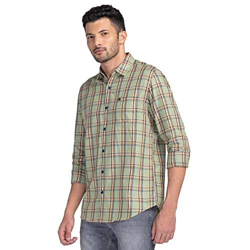 Image of Spykar Men's Slim Fit Shirt