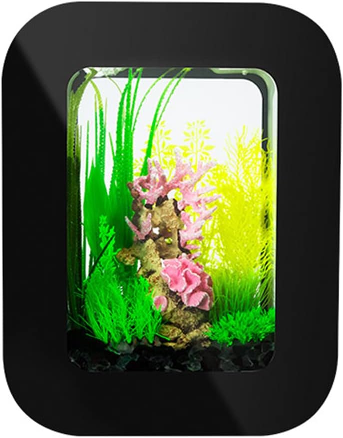 ACGEND Aquarium Kit, Betta Fish Tank Self Cleaning, Smart Aquarium No Water Change, Desktop Small Fish Tank, Fish Tank Starter Kits, Suitable for Living Room or Office ACGEND Aquarium Kit, Betta Fish Tank Self Cleaning, Smart Aquarium No Water Change, Desktop Small Fish Tank, Fish Tank Starter Kits, Suitable for Living Room or Office