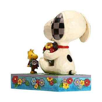 Amazon.com: Enesco Jim Shore Peanuts Flowers for Friends