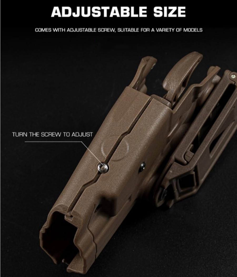 Étui Tactique ACEXIER Pour Pistolet | Gauche/Droit | Compatible Glock, H&K, S&W, SIG, Taurus