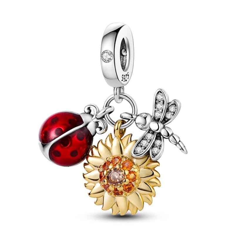 Abalorio de concha de mar para pulseras Pandora en plata 925 ideal para tus looks de verano