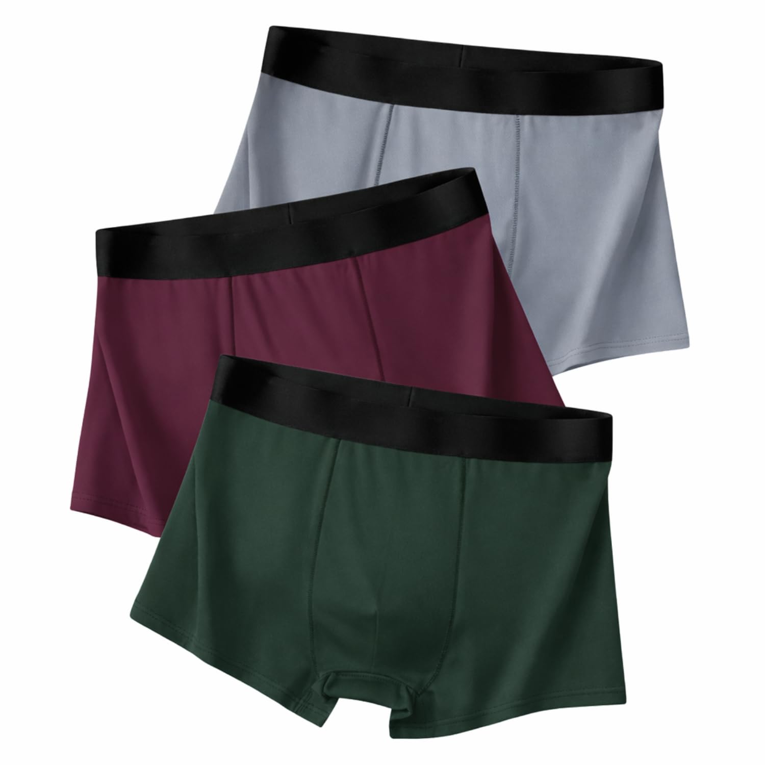 Men’s Polyester Trunks, Multicolor – Breathable Quick-Dry Athletic Underwear with Stretch Waistband for Gym, Sports & Travel-picture-31