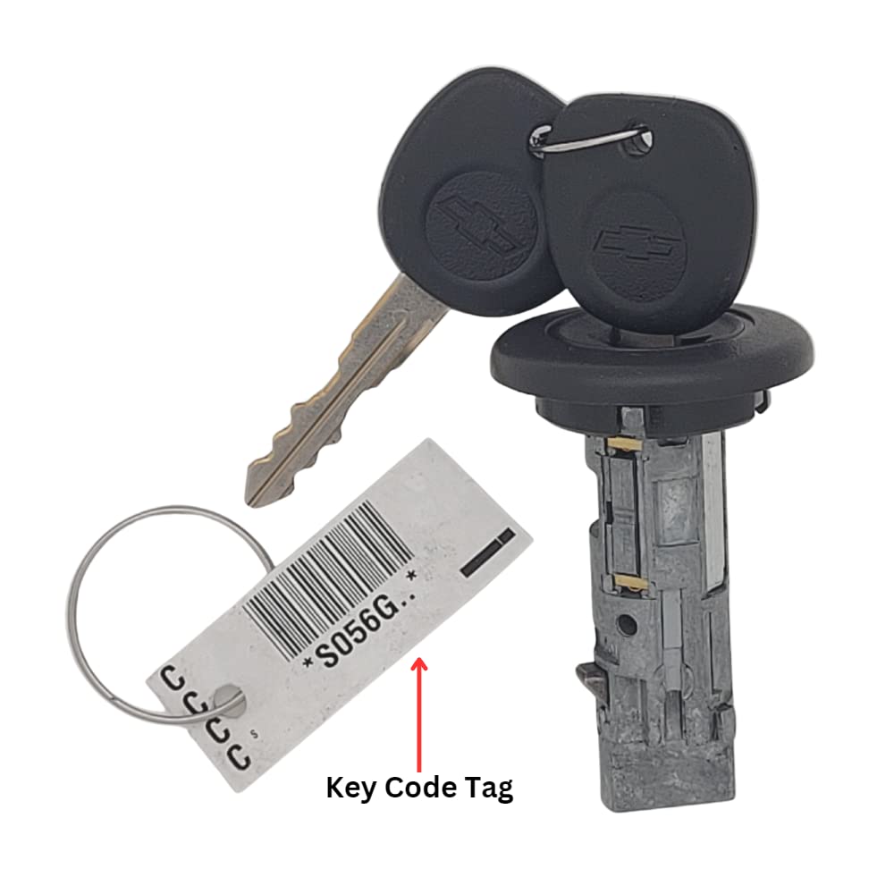 NEW GM OEM Ignition Switch Lock Cylinder & Door Lock Cylinder Set With 2 Keys - Strattec Brand, Multiple Part Numbers, Made In USA