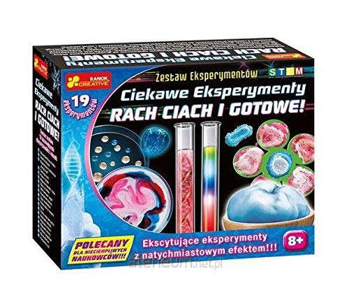 RANOK CREATIVE Ciekawe eksperymenty. Rach ciach i gotowe