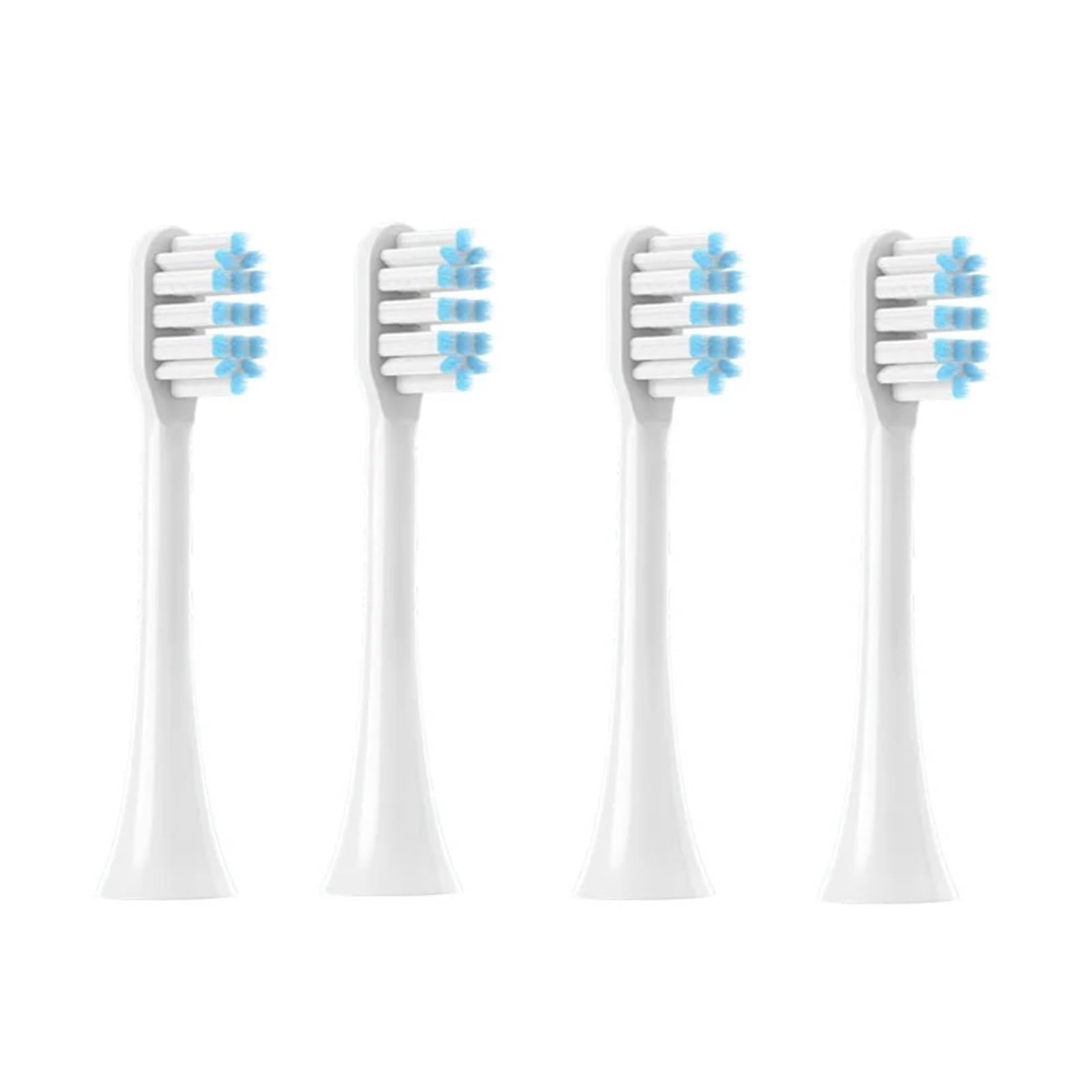 4-16Pcs Replacement Brush Heads,Compatible for SOOCAS X3/X3U/X5 Clean Soft Sonic Electric Toothbrush(16WhiteBlue)