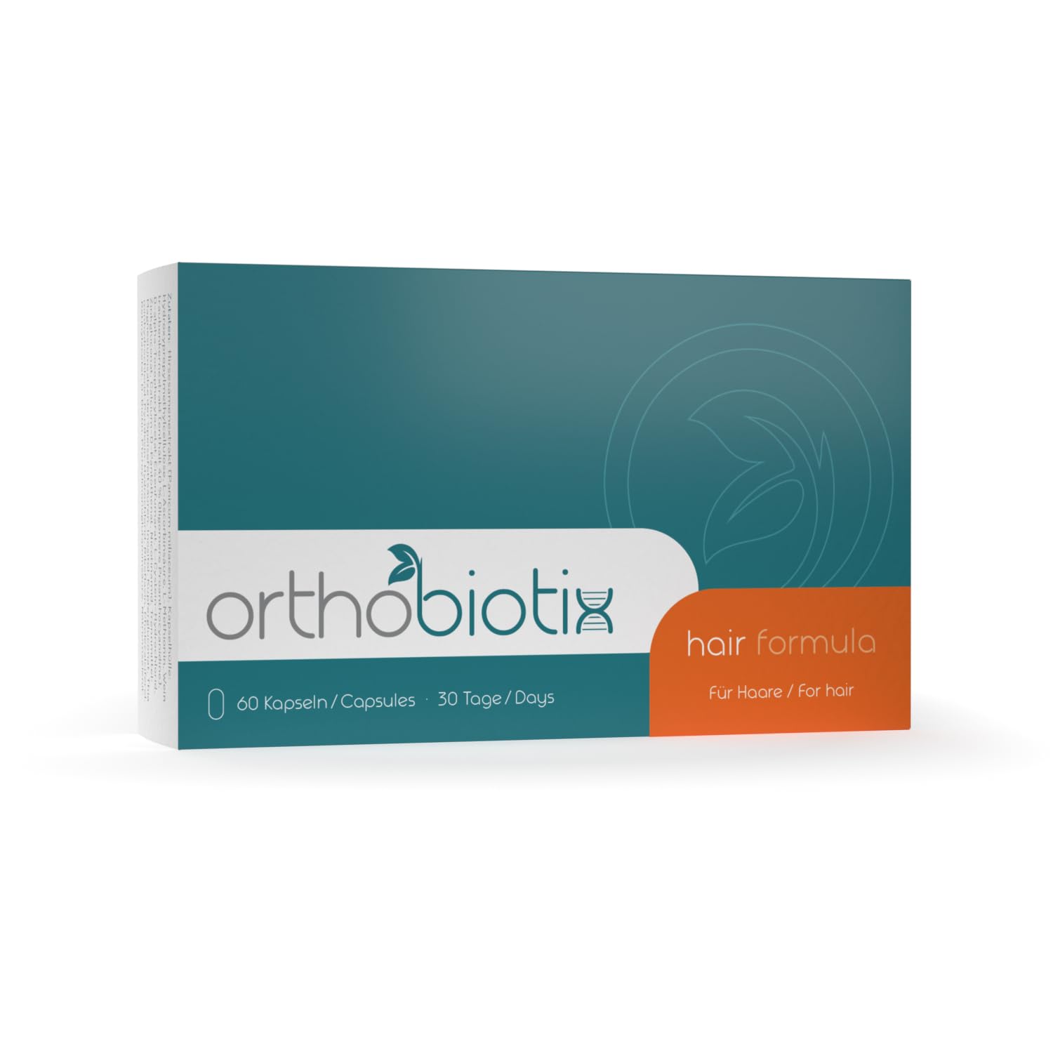 Orthobiotix Hair Formula - Hochdosierte Kapseln mit Biotin, Selen, Zink und 17 weiteren Nährstoffen