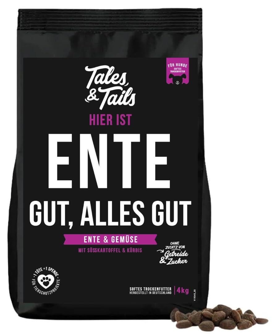 Tales & Tails Hundefutter – Halbfeuchtes Trockenfutter für Hunde