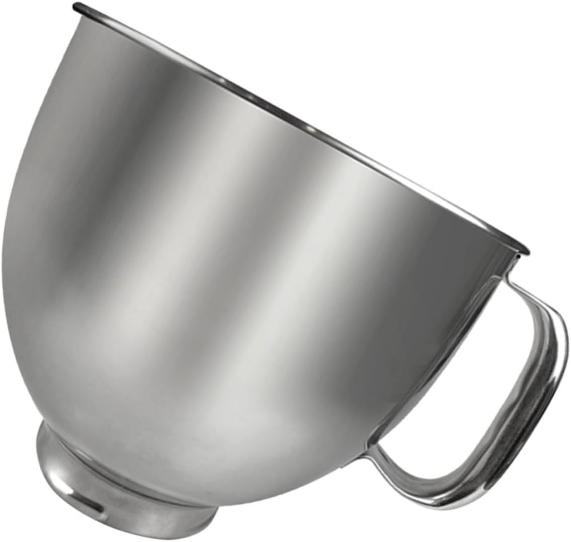 PRETYZOOM Stainless Steel Mixing Bowl Compatible for Whipping Marinating and Random Handle Design