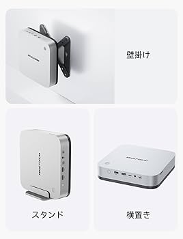 Amazon.co.jp: 【Amazon.co.jp出品】MINISFORUM AI X1 Pro 370 ミニPC