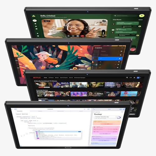 Image of ANTEMPER 10.1 Inch-Android Tablet 1280 * 800 IPS 1TB Expandion WiFi 18MP Dual Camera Octa-core Processor.GPS.Tablets-Black with Keyboard,Mouse,Protective Film,Case