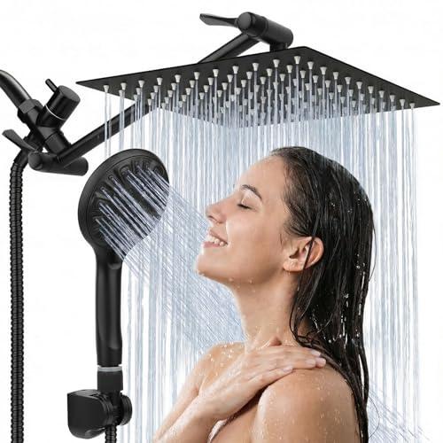 Tudoccy Shower Head, 8‘’ High Pressure Rainfall...