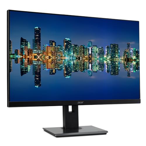 Image of Acer Vero B7 B277 E 27 inch 1080P Full HD IPS 100 Hz 4 ms Backlit Anti-Glare Widescreen LCD Monitor, 2-Pack Bundle with Adaptive Sync, Eye Care, VGA, HDMI, DisplayPort, Integrated Speakers
