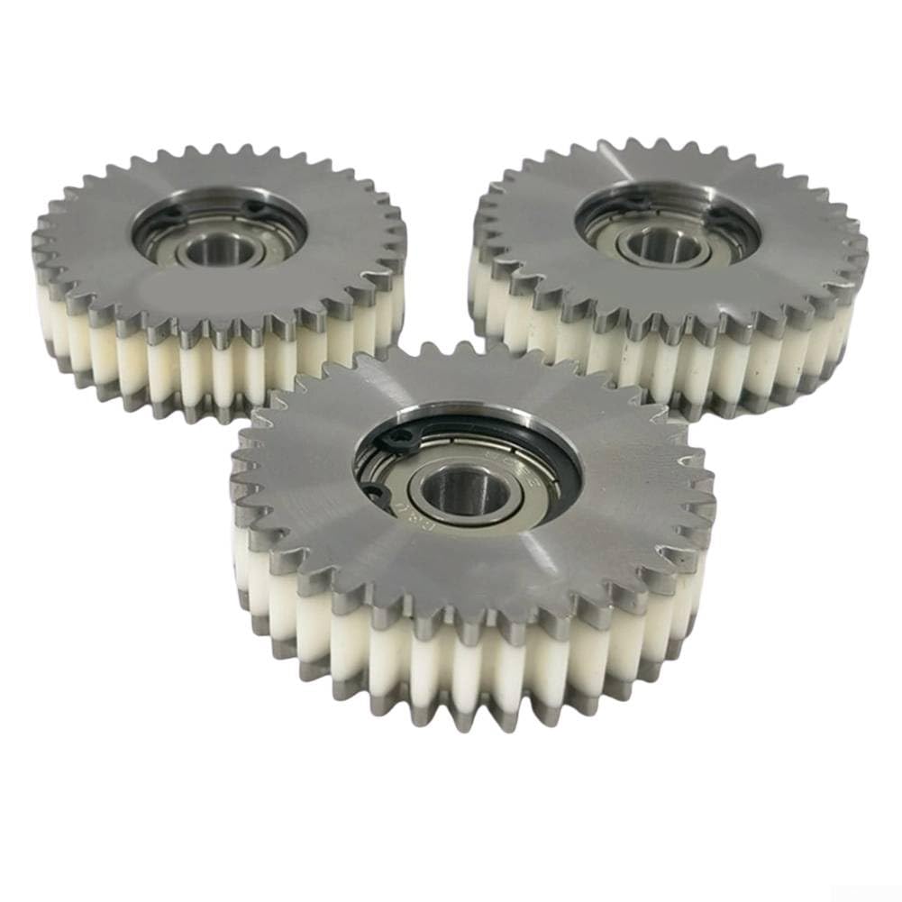 Parti di ricambio per ingranaggi motore 36T, set da 3 pezzi per motori Bafang G020 G062 G063 Hub in acciaio costruzione in nylon componenti per biciclette elettriche 250W-1000W