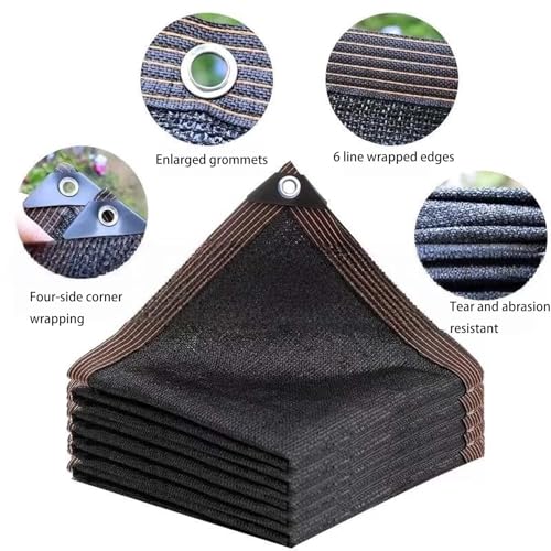Vela de sol rectangular para balcones y terrazas sombreado de jardin 7