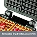 PS7U7 Digital Waffle Maker with Removable Plates, 4-Slice