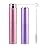 Zingso Portable Mini Refillable Perfume Bottle, 3 Pcs Travel Size Perfume Atomizer Empty Spray Bottle Case for Outdoor and Traveling with Funnel and Perfume Diffuser (C - 10ml (Pink+Light Purple))