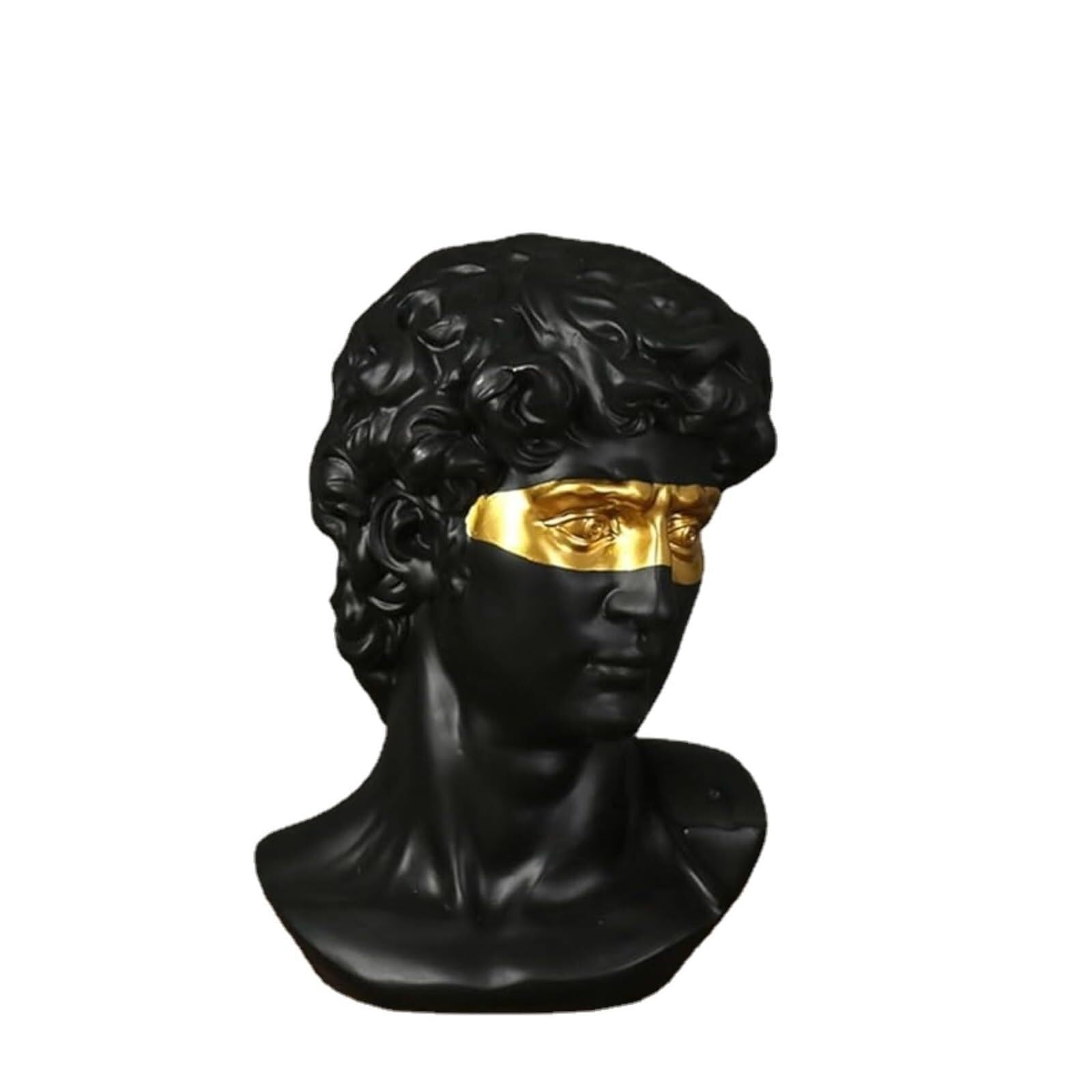 Statue Abstraite David Résine pour Décoration Intérieure Moderne de Salon et Bureau