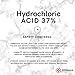 Hydrochloric Acid 37% ACS Reagent Grade - 275 Gallon IBC Tote - Large Scale Lab & Industrial Use