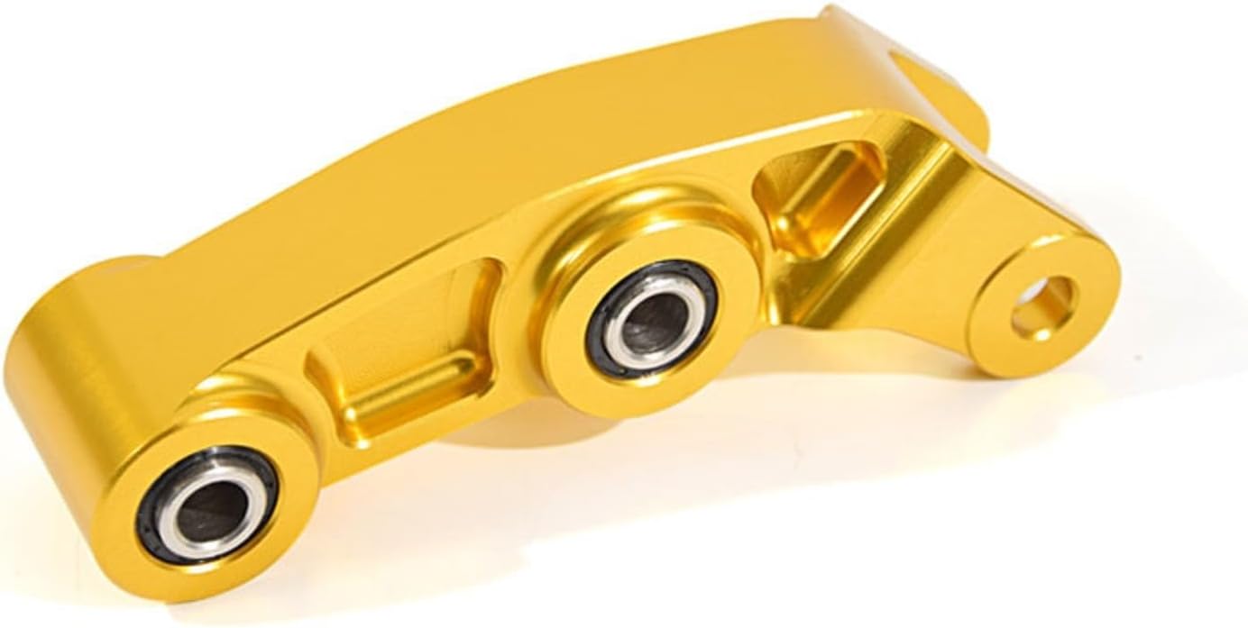 Rear Shock Cradle for Surron Light Bee X S/Segway X160 X260, Surron Motorcycle Accessories Reinforced Rear Shock Absorbing Cradle for Sur Ron (Gold)