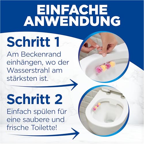 WC Frisch Kraft Aktiv Duftspüler Früchtezauber (3er), Klostein Einhänger – Ansicht 6
