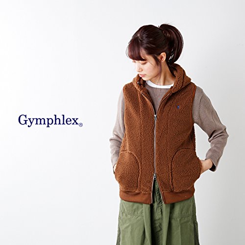Gymphlex ジムフレックス ボアフードベスト 12 GYMPHLEX セール Gymphlex ジムフレックス フードつきボア