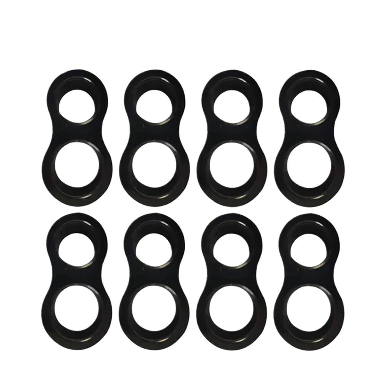 Trryuip Color2 Silicone Door Handle Stoppers 8Pcs Shockproof Door Stops Silicone Handle Buffer