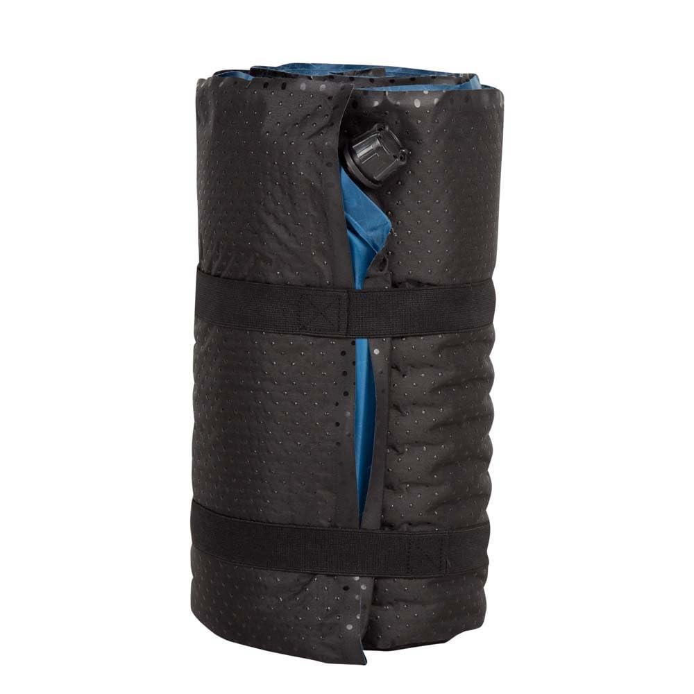 AKTIVE Esterilla hinchable plegable 175 x 56 cm Azul Ripstop Foam Autoinflable Colchón hinchable individual Acampada
