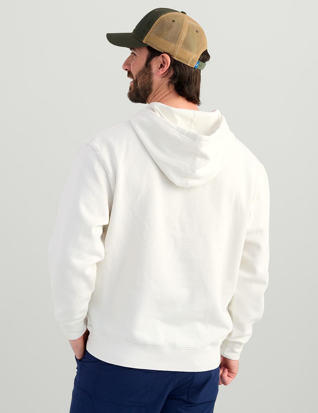 HUK mens Cotton Fleece Hoodie, Soft, Warm, Comfortable Hooded Sweatshirt Pullover for Men - Image 5