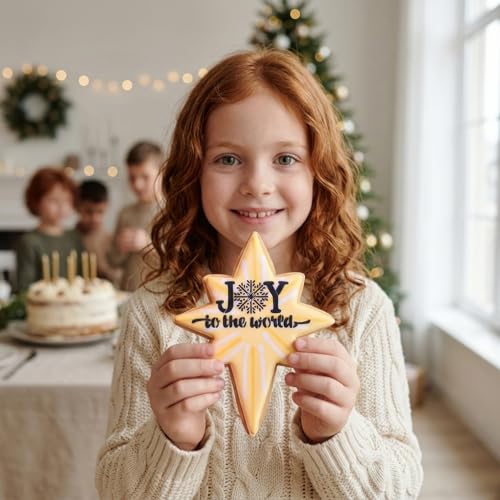 Christmas Bethlehem Star Cookie Cutter, 5 Christmas Bethlehem Star Cookie Cutter, 5