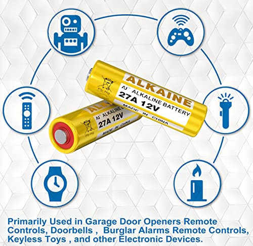 5PCS 27A 12V Alkaline Batteries V27A LR27A MN27 L828 A27 12V Battery Pack of 5 - Image 4
