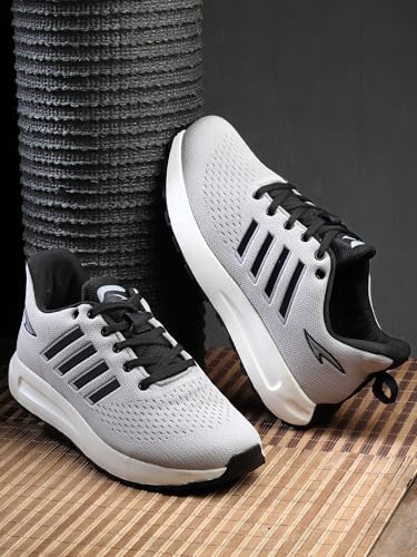 Image of ASIAN Men RAFTAAR-04 Running and Casual wear Running Shoes with Laces, Lightweight and Comfortable Shoes with Upper mesh and Phylon Sole for Men & Boys for Sports and Gym