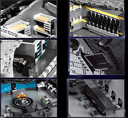KEAYO Technik Sternenzerstörer Modell, Mould King 21004, 10368 Teile Groß UCS Super Star Destroyer MOC Klemmbausteine Bauset Kompatibel mit Lego – Bild 6