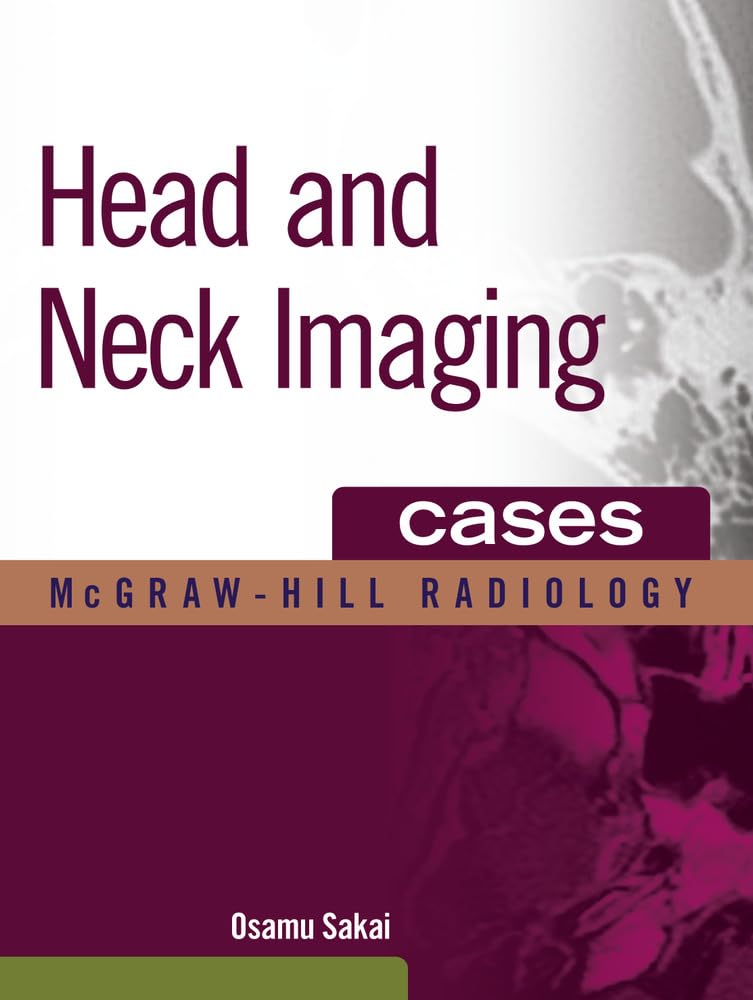 Buy Head And Ncek Imaging : Cases Mgh Radiology — BookShops.in