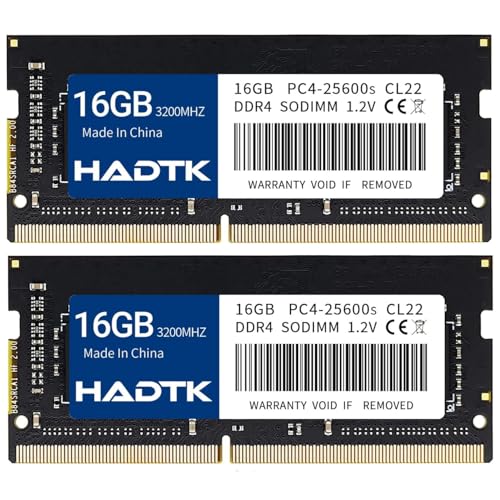 Amazon.co.jp: HADTK ノートPC用メモリ PC4-25600 DDR4 3200MHz